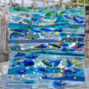 manor farm fused glass images for full day course